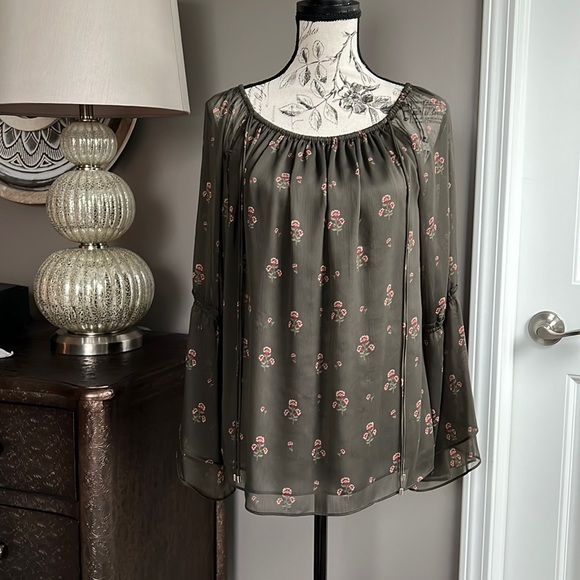 White House Black Market Tops - White House Black Market Boho style blouse